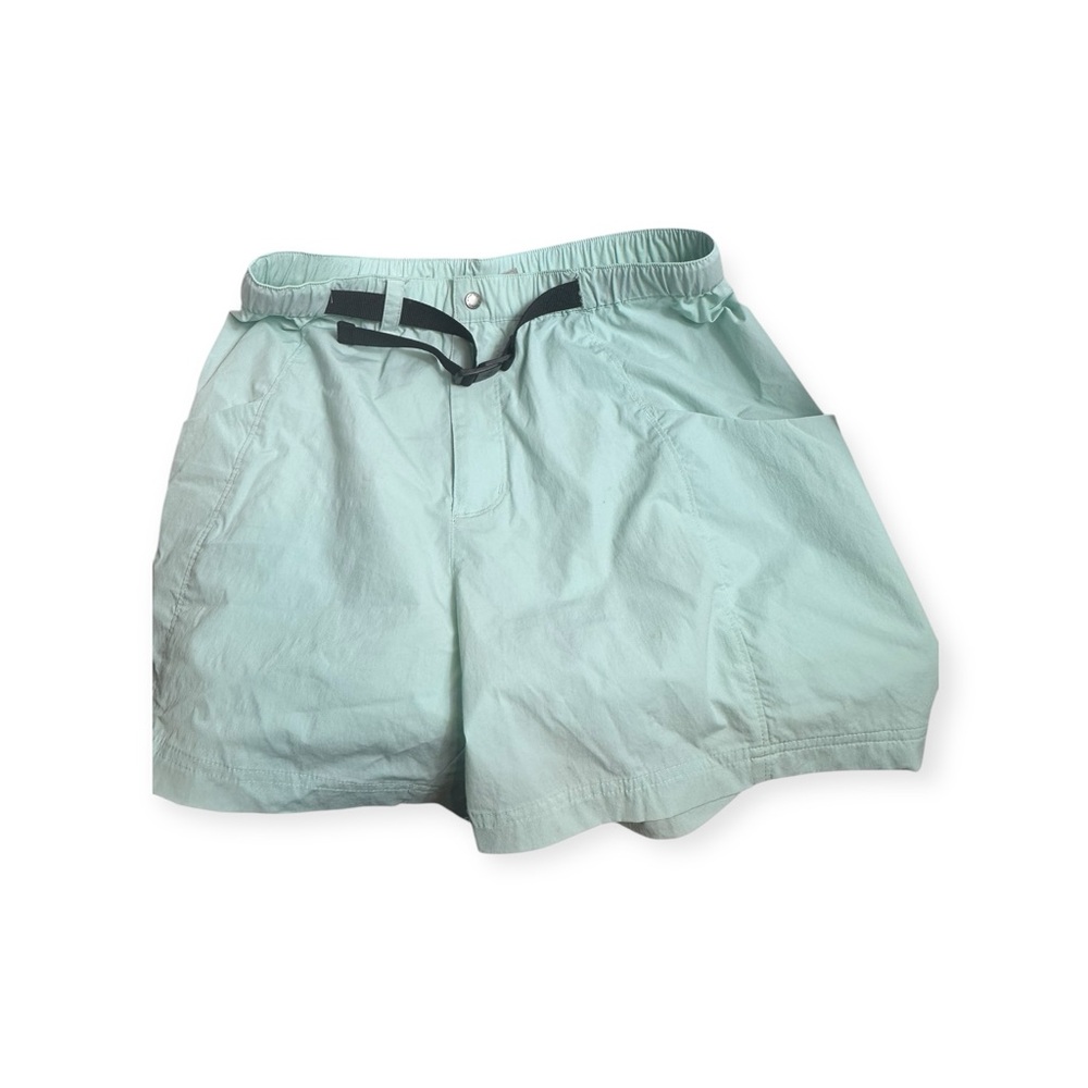 Columbia Light Green Athletic Shorts